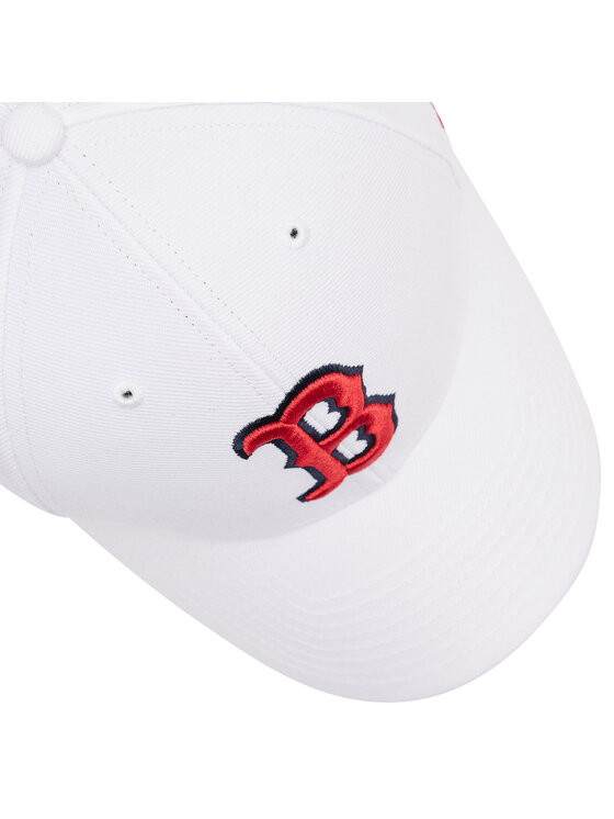 47 Brand Καπέλο Jockey 47 Brand Boston Red Sox B-MVP02WBV-WH Λευκό
