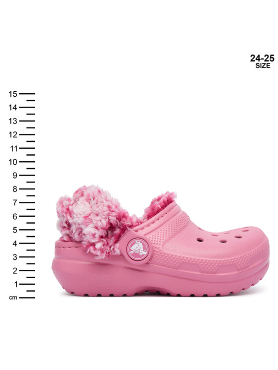 Crocs Iešļūcenes Crocs Classic Fleece Lined Clog T 212857 Rozā