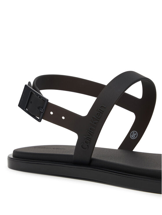 Calvin Klein Sandale Calvin Klein Jelly Sandal Sling Mat Tran Tpu HW0HW02969 Negru