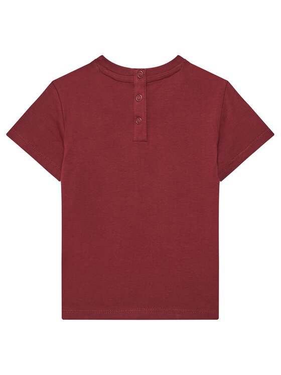 Guess Guess Majica N5YI22 K8HM4 Bordo rdeča Regular Fit