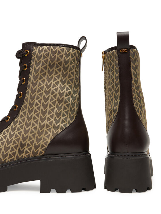 MICHAEL Michael Kors Šnurovacia obuv MICHAEL Michael Kors Blake 40T5BKFE5Y Hnedá