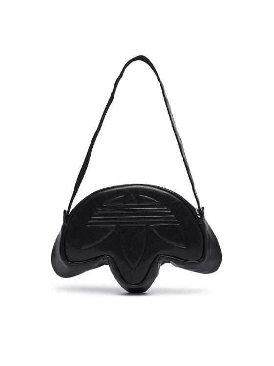 adidas Сумка adidas Trefoil Bag Metallic KR1602 Чорний