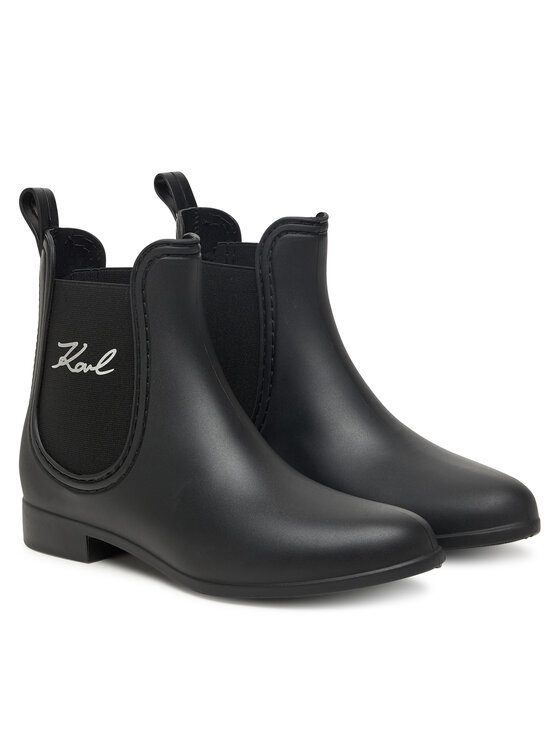 KARL LAGERFELD Гумові чоботи KARL LAGERFELD KL94775 Чорний