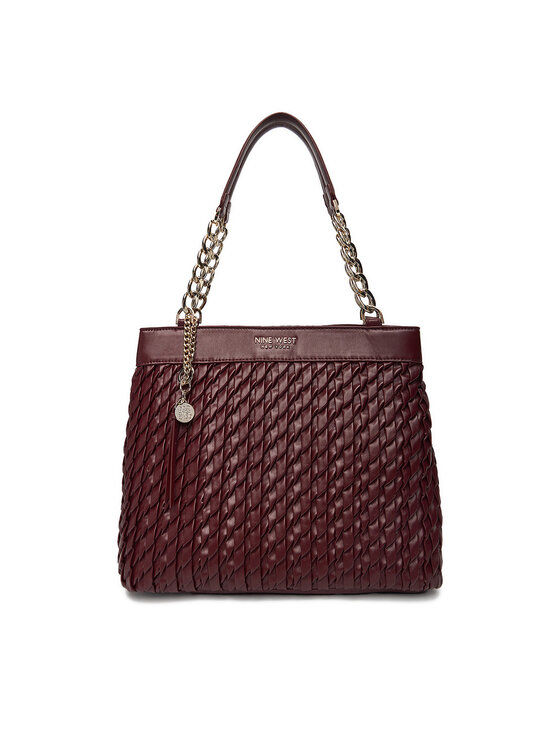 Nine West Ročna torba Nine West CEO-DAKOTA-II-LDA8007 Bordo rdeča