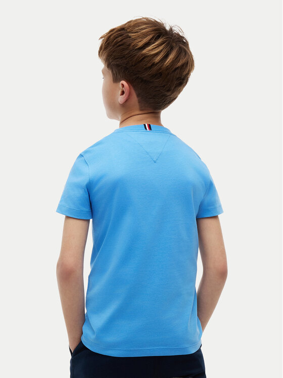 Tommy Hilfiger Tommy Hilfiger Camiseta Essential KB0KB06879 D Azul claro Regular Fit