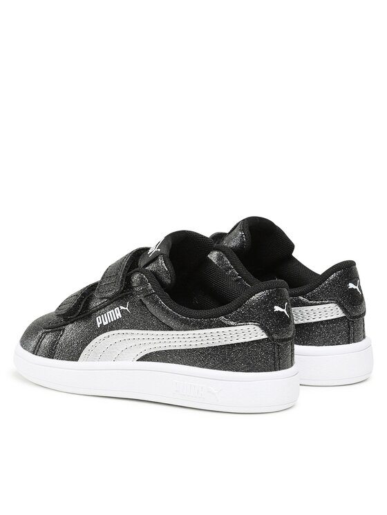Puma Сникърси Puma Smash 3.0 Glitz Glam V Inf 394688 03 Черен