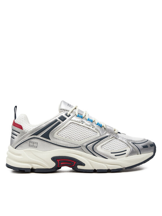 Tommy Jeans Sneakers Tommy Jeans Archive Retro Runner EM0EM01486 Argento