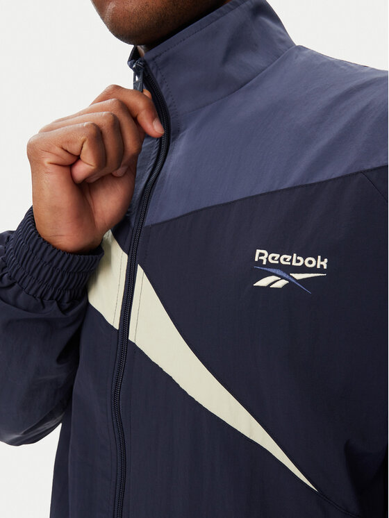 Reebok Reebok Μπλούζα Borys RK25720CCM Σκούρο μπλε Relaxed Fit