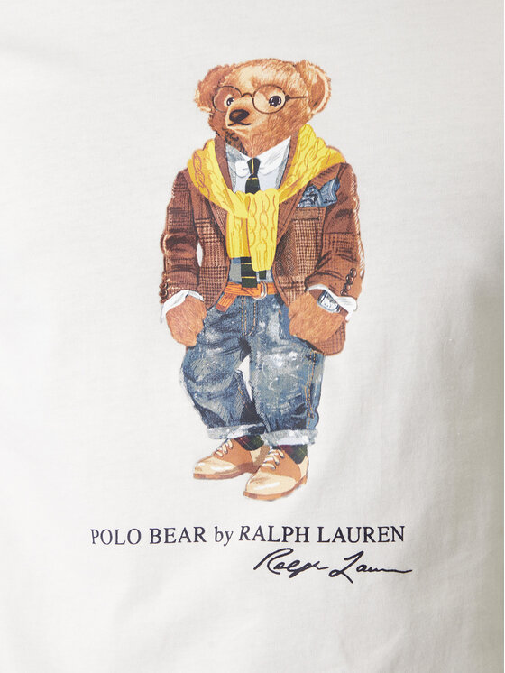 Polo Ralph Lauren Polo Ralph Lauren Camiseta 710P07346001 Blanco Regular Fit