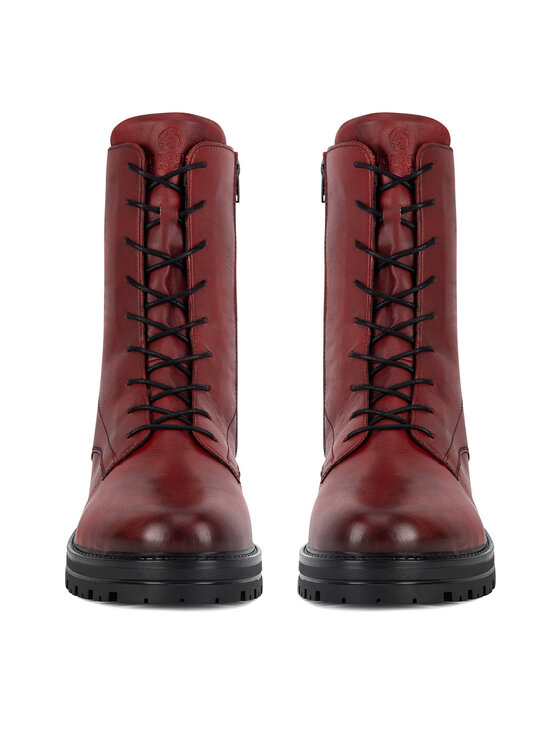 Remonte Botines planos Remonte D2278-36 Rojo