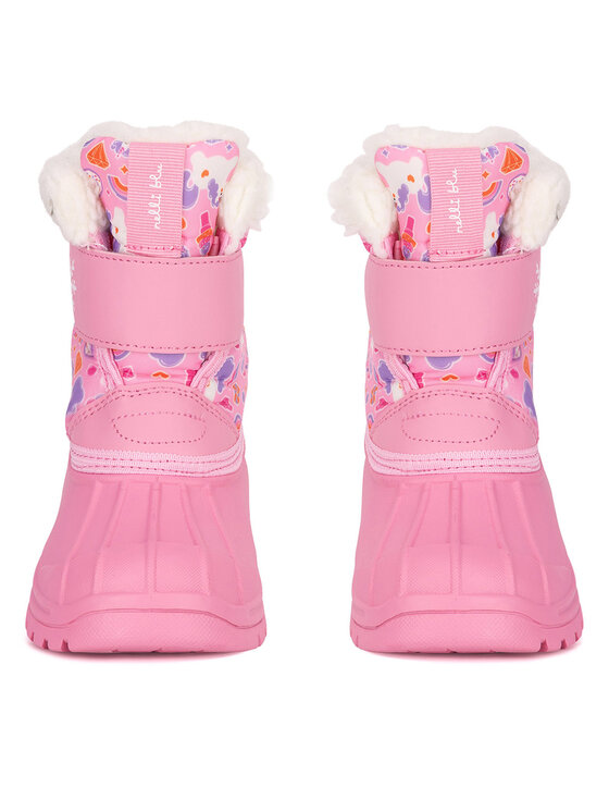 Nelli Blu Снігоходи Nelli Blu P140225K Рожевий