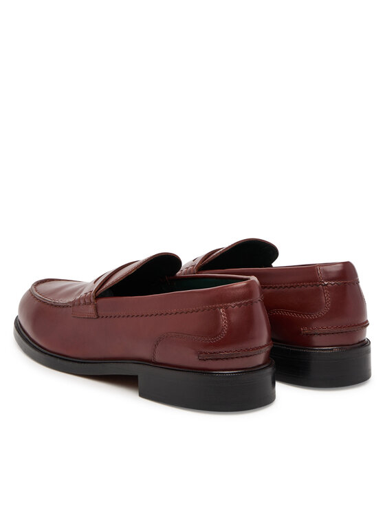 Clarks Мокасини Clarks CraftJames Lo 26183358 Бордовий