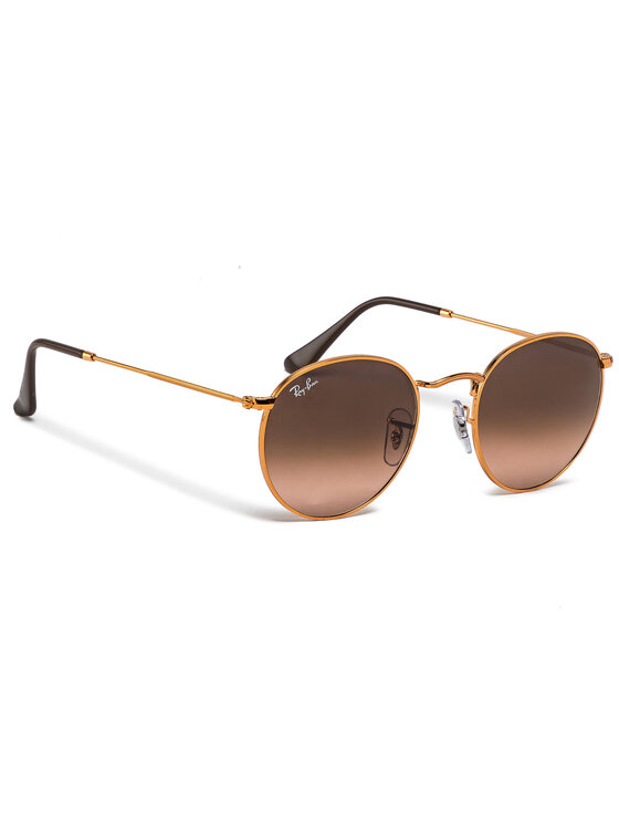 Ray-Ban Сонцезахисні окуляри Ray-Ban Round Metal 0RB3447 9001A5 Коричневий