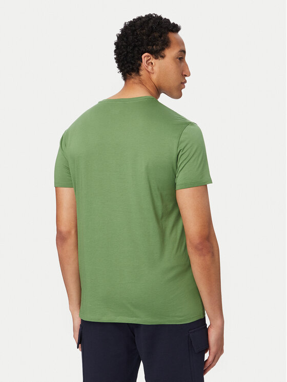 Lacoste Lacoste Camiseta TH6710 Verde Regular Fit