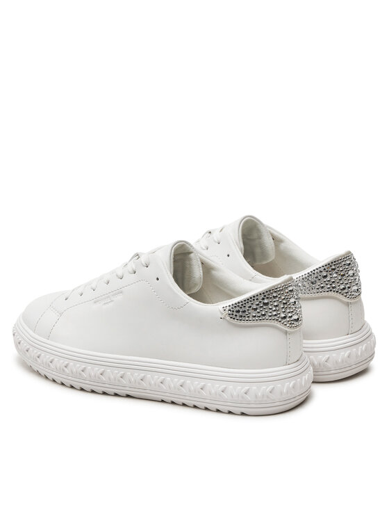 MICHAEL Michael Kors Sneakersy MICHAEL Michael Kors Grove Lace Up 43H3GVFS2L Biały