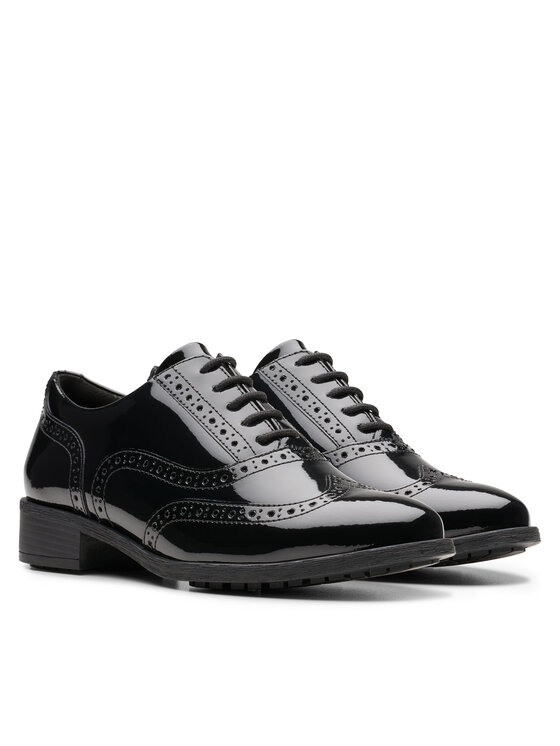 Clarks Оксфорди Clarks Havisham Oak 26178710 Чорний