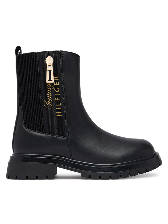 Tommy Hilfiger Botine Tommy Hilfiger Ashlyn T3A5-35161-1355 M Negru
