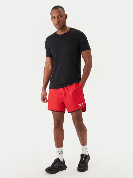Reebok Reebok Pantaloncini sportivi Best RK25557CCM Rosso Regular Fit