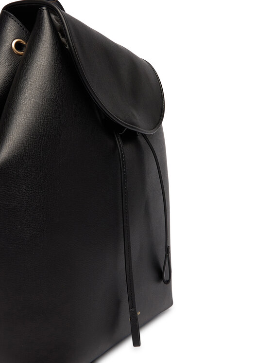 Calvin Klein Σακίδιο Calvin Klein Foil Logo Large Flap Backpack LV04F3505G Μαύρο
