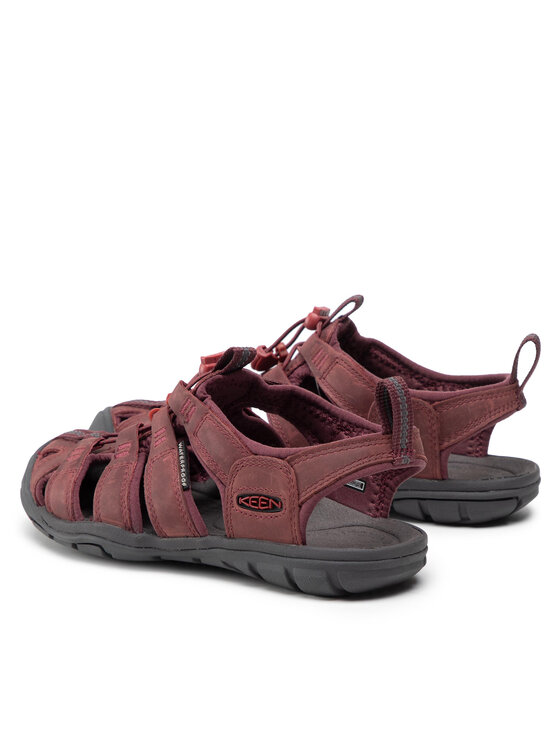 Keen Sandali Keen Clearwater Cnx Lleather 1025088 Bordeaux