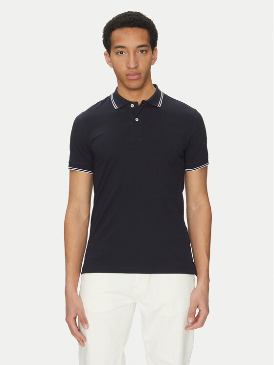 Geox Geox Polo M5510R T3236 F1624 Blu scuro Regular Fit