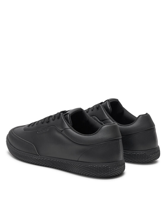 Calvin Klein Sneakersy Calvin Klein Low Top Lace Up Lth HM0HM01790 Czarny