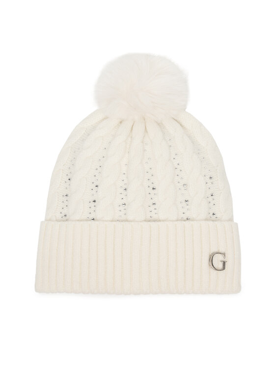 Guess Căciulă Guess AW5385 POL01 Alb