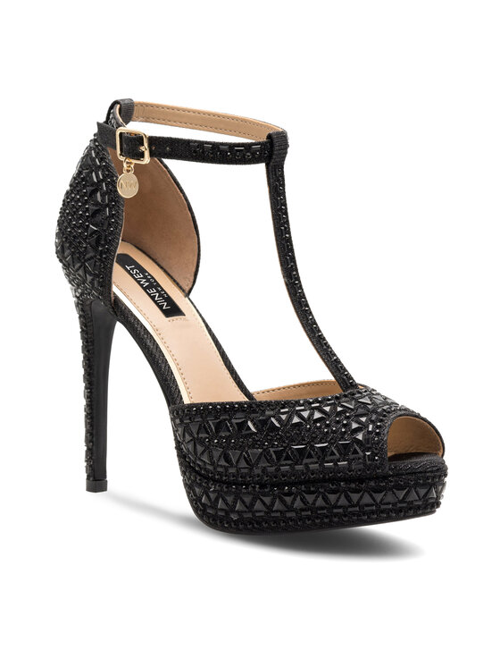 Nine West Босоніжки Nine West NISA SY015-1NW Чорний