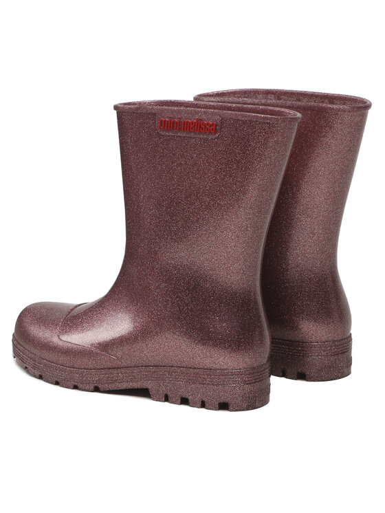 Melissa Gumijas zābaki Melissa Mini Melissa Welly Inf 33868 Rozā