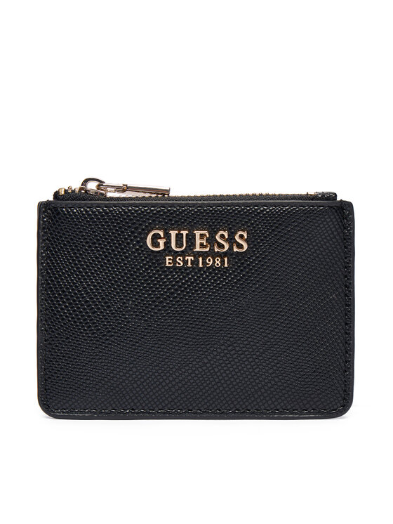 Guess Puzdro na kreditné karty Guess Laurel II Slg SWZG74 59505 Čierna
