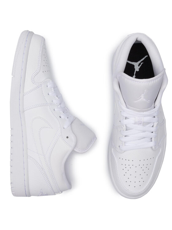 Nike Laisvalaikio batai Nike Air Jordan 1 Low 553558 112 Balta