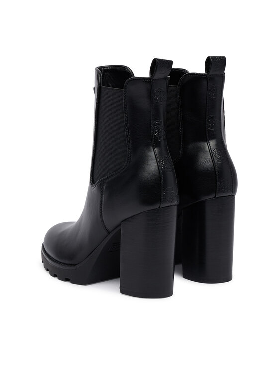 Guess Botine Guess FLFNEL ELE10 Negru