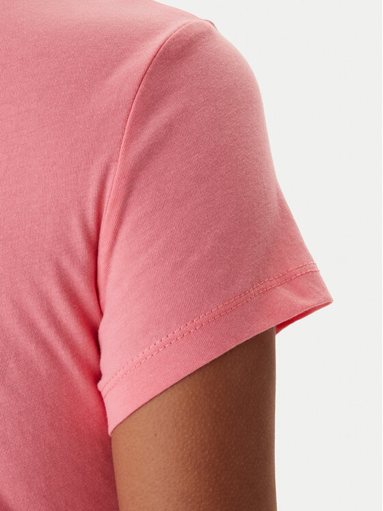 Tommy Jeans Tommy Jeans Camiseta DW0DW22273 Rosa Slim Fit
