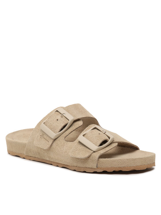 Manebi Шльопанці Manebi Traveler Nordic Sandals K 1.1 RT Бежевий