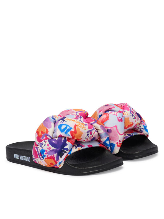 LOVE MOSCHINO Şlapi LOVE MOSCHINO JA28312G0OIW465A Colorat