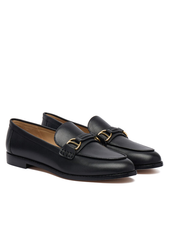 LAUREN RALPH LAUREN лоуфъри с дебела подметка LAUREN RALPH LAUREN 802P02121001 Черен