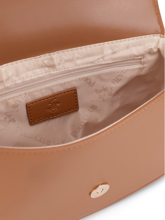 Beverly Hills Polo Club Kabelka Beverly Hills Polo Club BHPC-S-001-07 Hnědá