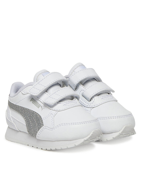 Puma Снікерcи Puma St Runner V4 Sl Glitter V Inf 401592 01 Білий
