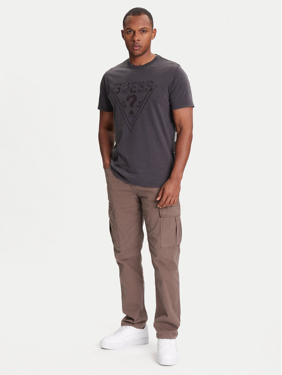 Guess Guess Футболка 176639 Чорний Classic Fit
