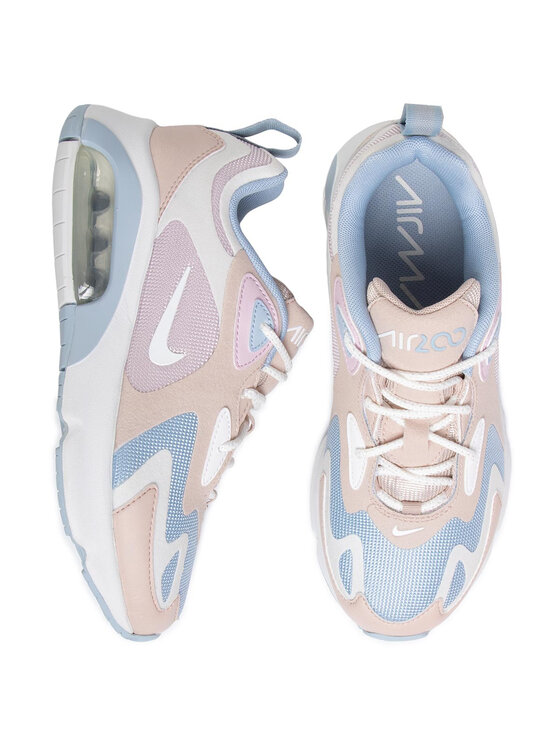 nike air max 200 barely rose women's shoe