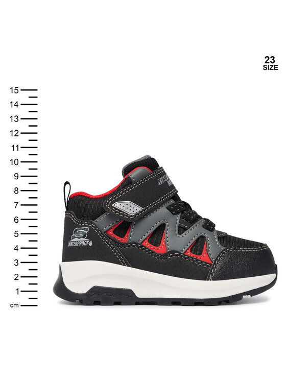 Skechers Sneakersy Skechers Drizzle Squad 406377N/BKRD Czarny