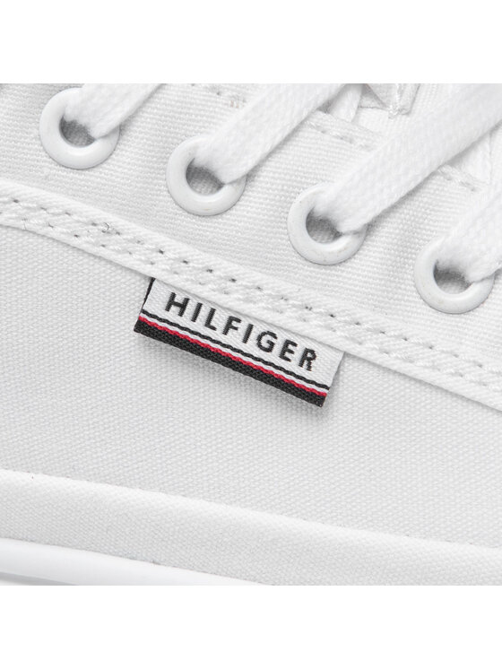 Tommy Hilfiger Αθλητικά Tommy Hilfiger Lightweight Sport Long Lace FM0FM04010 Λευκό