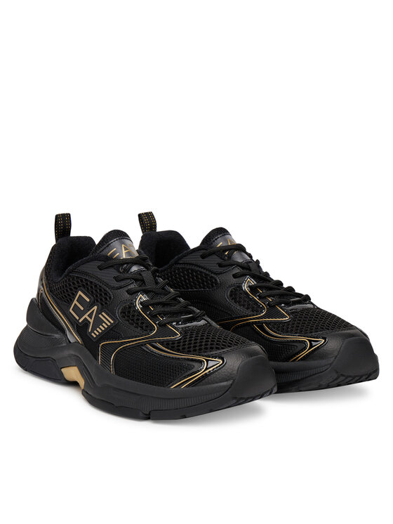 EA7 Emporio Armani Снікерcи EA7 Emporio Armani X8X249 XK446 U106 Чорний