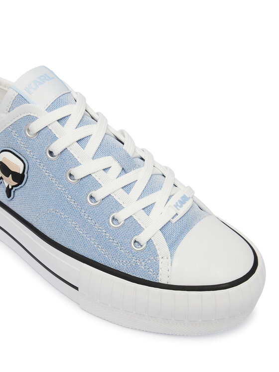 KARL LAGERFELD Кеди KARL LAGERFELD Kampus Max NFT KL60424G Голубий