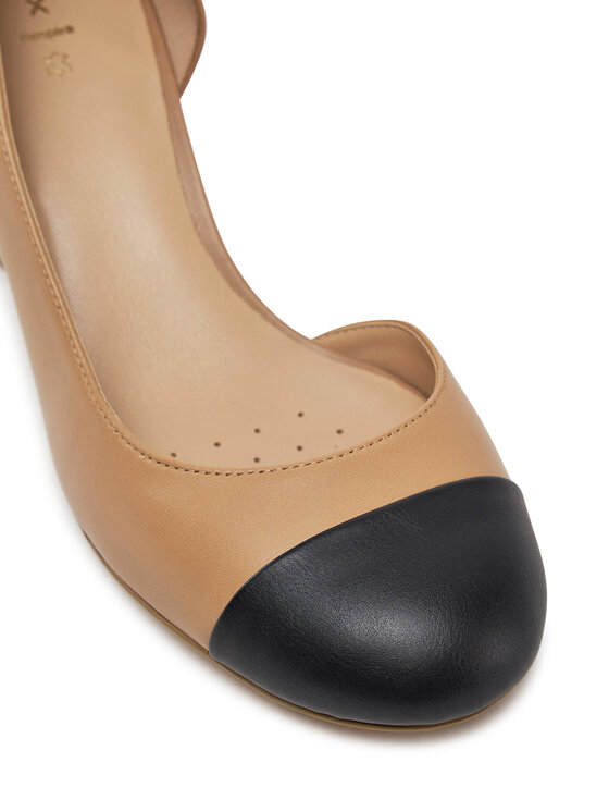Geox Pantofi pumps Geox D Virnilisa 65 D55YYB 0TUBC C0015 Bej