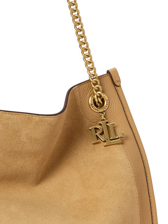 LAUREN RALPH LAUREN Torebka LAUREN RALPH LAUREN 431980176003 Brązowy jasny