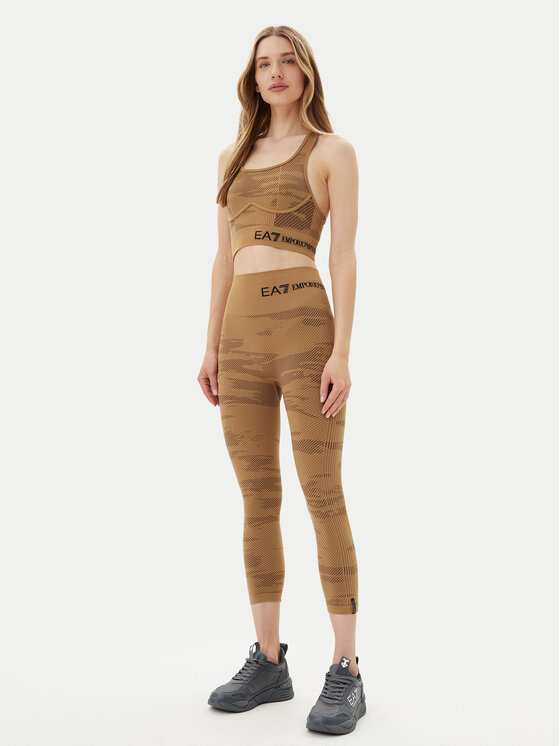 EA7 Emporio Armani EA7 Emporio Armani Спортивний бюстгальтер 7W000517 AF13714 U6054 Коричневий