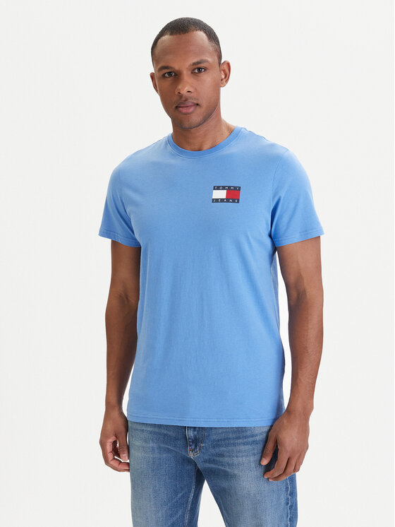 Tommy Jeans Tommy Jeans Camiseta DM0DM20740 Azul Slim Fit