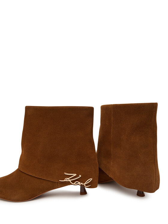 KARL LAGERFELD Ботильйони KARL LAGERFELD KL30142 Коричневий