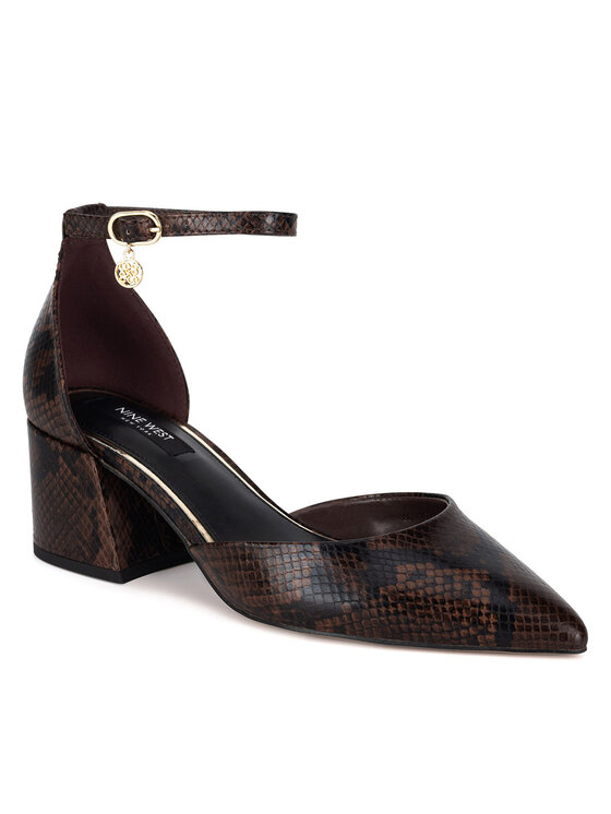 Nine West Обувки на ток Nine West WFA3358-1 Кафяв